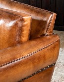 high quality modern rustic style leather sofa