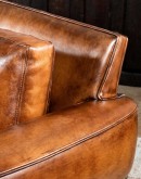 high quality modern rustic style leather sofa