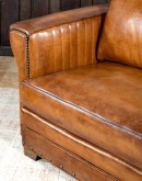 high quality modern rustic style leather sofa