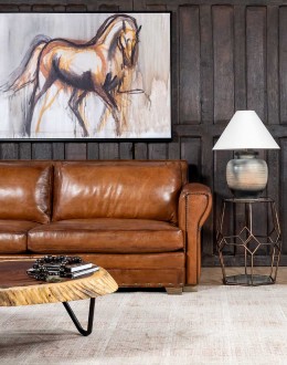 Drover Leather Sofa