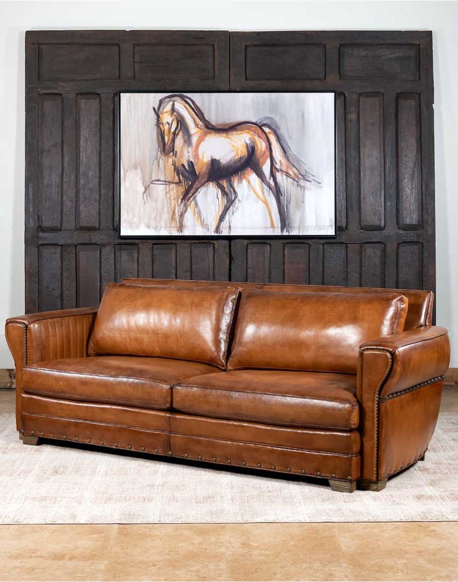 Drover Leather Sofa