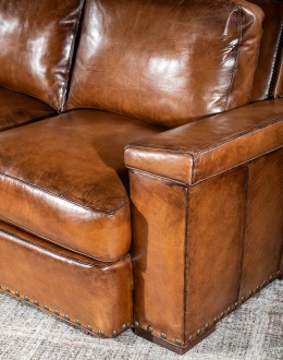 Emerson Bark Leather Sofa Emerson Bark Leather Sofa
