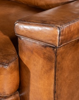Emerson Bark Leather Sofa Emerson Bark Leather Sofa