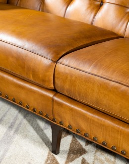 high quality leather chesterfield sofa, remington tanner furniture,chesterfield sofa with saddle leather