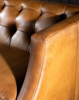 high quality leather chesterfield sofa, remington tanner furniture,chesterfield sofa with saddle leather