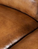 modern rustic style leather sofa,modern rustic sofa with saddle leather