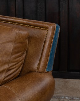 Keystone Leather Sofa