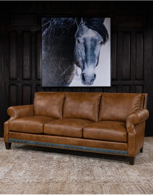 Keystone Leather Sofa