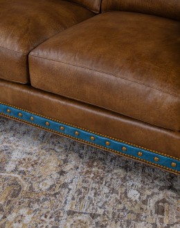 Keystone Leather Sofa