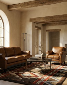 Keystone Leather Sofa