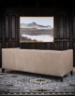 Kingston Ivory Chesterfield Leather Sofa Kingston Ivory Chesterfield Leather Sofa