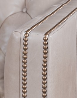 Kingston Ivory Chesterfield Leather Sofa Kingston Ivory Chesterfield Leather Sofa