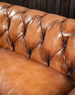 Lockwood Leather Chesterfield Sofa