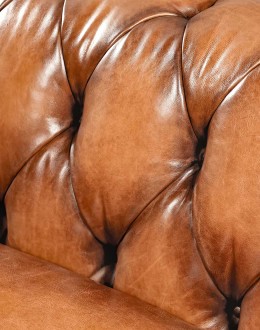 Lockwood Leather Chesterfield Sofa