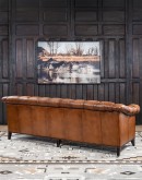 high quality leather chesterfield sofa,chesterfield sofa with saddle leather