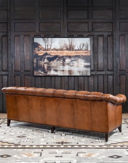 Lockwood Leather Chesterfield Sofa