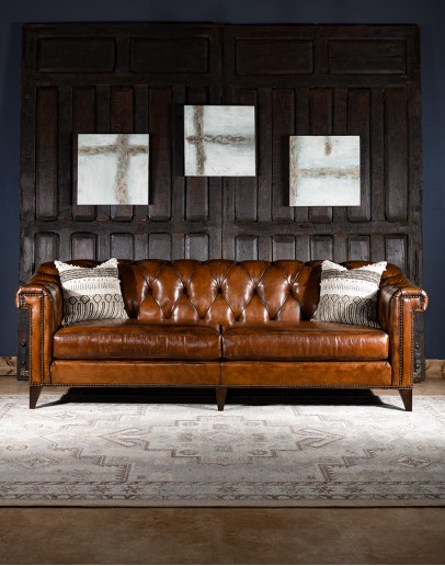 high quality leather chesterfield sofa,chesterfield sofa with saddle leather