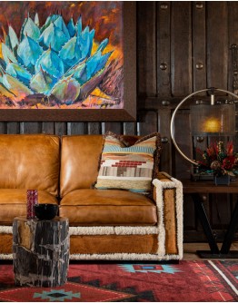 Lodge Leather Sofa