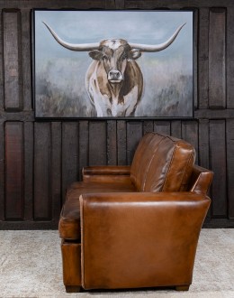 Malibu Mocha Leather Sofa