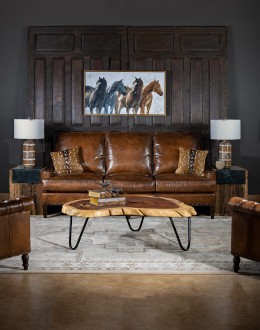 Manor Leather Sofa