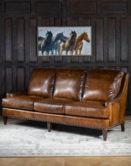 Manor Leather Sofa