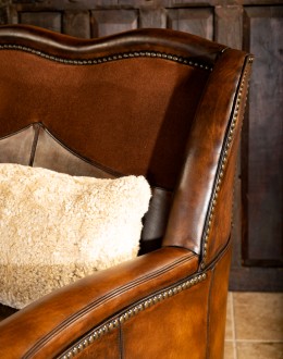high end western style leather sofa with camel back,ranch style sofa with saddle leather