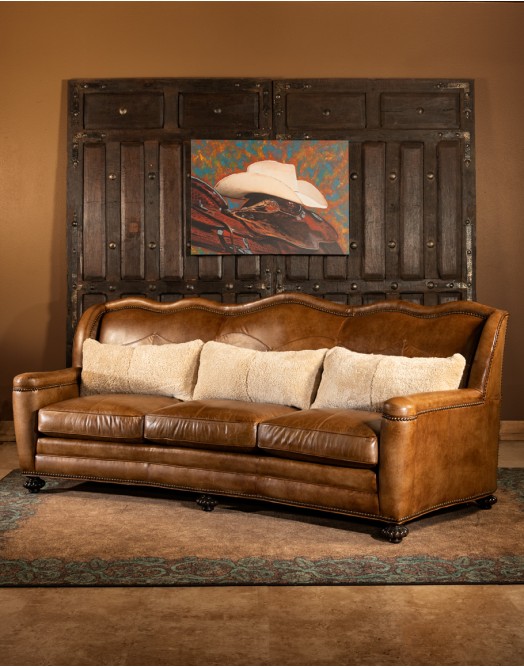 Maverick Washburn Leather Sofa