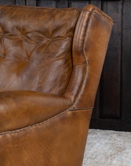 McQueen Saddle Leather Sofa