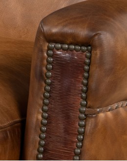 McQueen Saddle Leather Sofa
