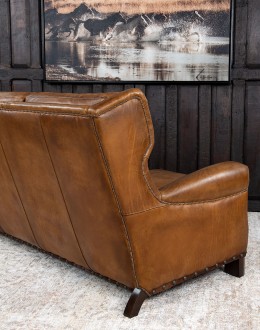 McQueen Saddle Leather Sofa