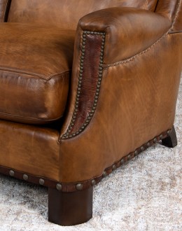 McQueen Saddle Leather Sofa