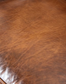 Nevada Brown Leather Sofa