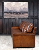 hand burnished leather sofa,saddle leather sofa