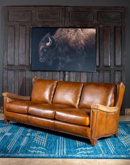 Nordic Leather Sofa