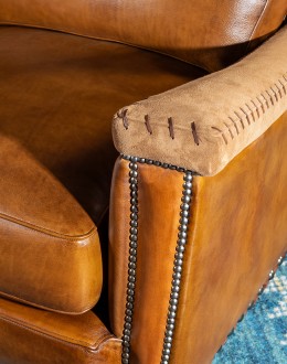 Nordic Leather Sofa