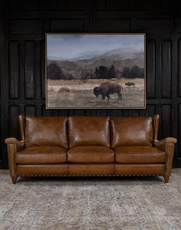 Nordic Leather Sofa