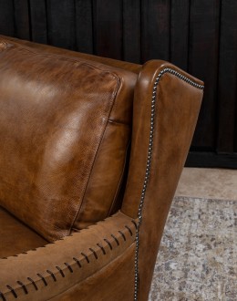 Nordic Leather Sofa