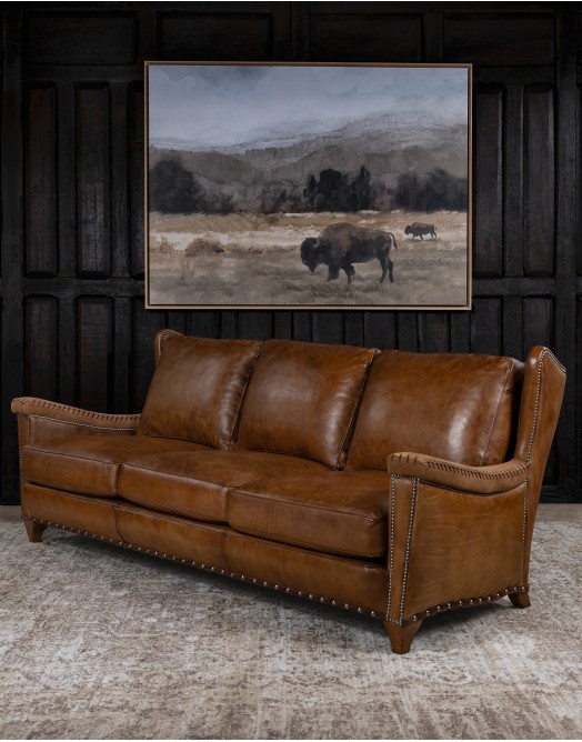 Nordic Leather Sofa