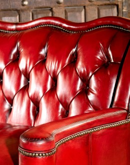 high end red leather sofa with tufted back,red leather chesterfield sofa