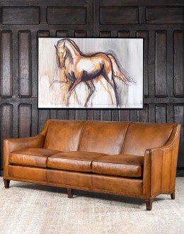 Remy Saddle Leather Sofa