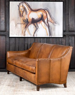 Remy Saddle Leather Sofa