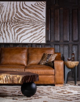 Rugby Leather Sofa