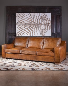 Rugby Leather Sofa