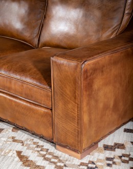 Rugby Leather Sofa
