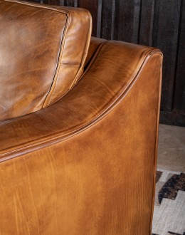 Rugby Leather Sofa
