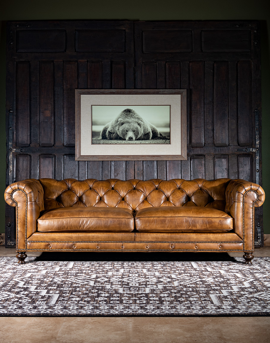 Compulsion tilgivet kant Sauvage Chesterfield Sofa | Fine Leather Furniture | American ...