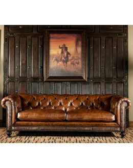 high quality leather chesterfield sofa,remington tanner furniture,dark brown chesterfield sofa with saddle leather