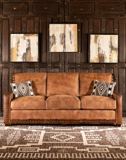 american made leather sofas
