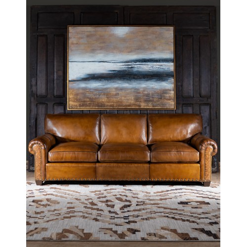 Sundance Leather Sofa | Leather Furniture Store - Adobe Interiors