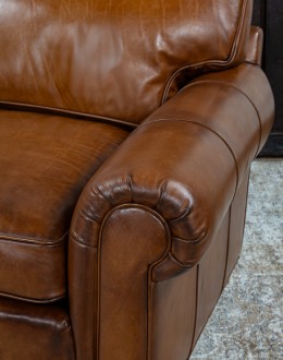 Sundance Tobacco Leather Sofa